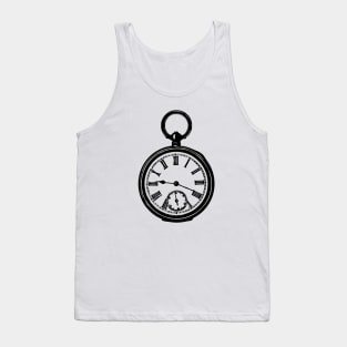 Vintage Pocket Watch Tank Top